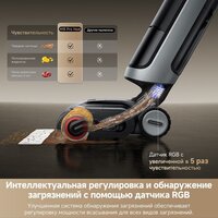 Вертикальный моющий пылесос Dreame H15 Pro Heat wet and dry Vacuum Cleaner (евровилка) - Превью изображения №13 — Интернет-магазин 7 дней