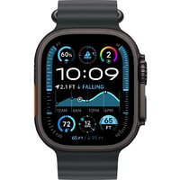 Умные часы Apple Watch Ultra 2 LTE 49 мм (титановый корпус, черный/черный, ремешок из эластомера) - Превью изображения №2 — Интернет-магазин 7 дней