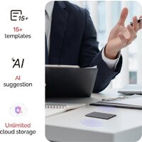 ИИ-диктофон Plaud Note (серебристый) - Превью изображения №7 — Интернет-магазин 7 дней