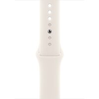 Умные часы Apple Watch SE 3 44 мм (алюминиевый корпус, звездный свет/звездный свет, спортивный силиконовый ремешок S/M) - Превью изображения №3 — Интернет-магазин 7 дней