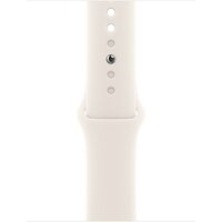 Умные часы Apple Watch SE 3 40 мм (алюминиевый корпус, звездный свет/звездный свет, спортивный силиконовый ремешок M/L) - Превью изображения №3 — Интернет-магазин 7 дней