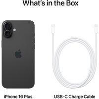 Телефон Apple iPhone 16 Plus Dual eSim 128GB (черный) - Превью изображения №5 — Интернет-магазин 7 дней