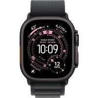 Умные часы Apple Watch Ultra 3 LTE 49 мм (титановый корпус, черный/черный, текстильный ремешок размера S) - Превью изображения №2 — Интернет-магазин 7 дней