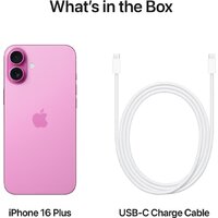Телефон Apple iPhone 16 Plus Dual eSim 128GB (розовый) - Превью изображения №5 — Интернет-магазин 7 дней