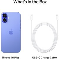 Телефон Apple iPhone 16 Plus Dual eSim 128GB (ультрамарин) - Превью изображения №5 — Интернет-магазин 7 дней