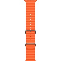 Умные часы Apple Watch Ultra 2 LTE 49 мм (титановый корпус, титановый/оранжевый, ремешок из эластомера) - Превью изображения №3 — Интернет-магазин 7 дней