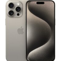 Телефон Apple iPhone 15 Pro Max Dual SIM 256GB (природный титан) - Превью изображения №1 — Интернет-магазин 7 дней