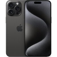Apple iPhone 15 Pro Max Dual SIM 256GB (черный титан)