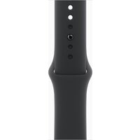 Умные часы Apple Watch Series 11 46 мм (алюминиевый корпус, черный/черный, спортивный силиконовый ремешок M/L) - Превью изображения №3 — Интернет-магазин 7 дней