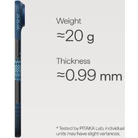 Чехол для телефона Pitaka Ultra-Slim для iPhone Air (Moonrise) - Превью изображения №2 — Интернет-магазин 7 дней