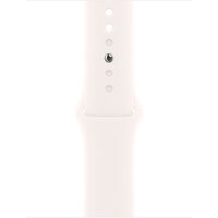 Умные часы Apple Watch Series 11 42 мм (алюминиевый корпус, розовое золото/легкие румяна, спортивный силиконовый ремешок M/L) - Превью изображения №3 — Интернет-магазин 7 дней