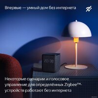 Умная колонка Яндекс Станция Миди (черный) - Превью изображения №6 — Интернет-магазин 7 дней