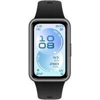 Фитнес-браслет Huawei Band 11 (черный полимерный корпус, с черным силиконовым ремешком, международная версия) - Превью изображения №2 — Интернет-магазин 7 дней