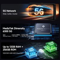 Телефон Ulefone Armor 25T Pro 8GB/256GB (черный) - Превью изображения №3 — Интернет-магазин 7 дней