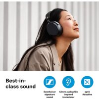 Наушники Sennheiser Momentum 4 Wireless (белый) - Превью изображения №2 — Интернет-магазин 7 дней