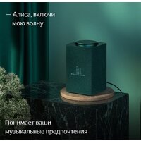 Умная колонка Яндекс Станция Макс (с хабом умного дома Zigbee, зеленый) - Превью изображения №10 — Интернет-магазин 7 дней