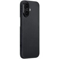 Чехол для телефона Pitaka Ultra-Slim для iPhone 17 (600D Black/Grey Twill) - Превью изображения №5 — Интернет-магазин 7 дней