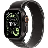 Apple Watch Ultra 3 LTE 49 мм (титановый корпус, черный/черный, нейлоновый ремешок размера M/L)