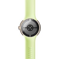 Умные часы Google Pixel Watch 4 41 мм (глянцевый золотистый/лемонграсс, спортивный силиконовый ремешок) - Превью изображения №6 — Интернет-магазин 7 дней