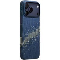Чехол для телефона Pitaka Ultra-Slim для iPhone 17 Pro (MILKY WAY GALAXY) - Превью изображения №6 — Интернет-магазин 7 дней