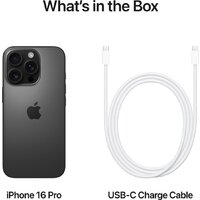 Телефон Apple iPhone 16 Pro 128GB (черный титан) - Превью изображения №7 — Интернет-магазин 7 дней