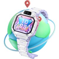 Детские умные часы Huawei Watch Kids X1 Pro (серебристый, с сиреневым ремешком, международная версия) - Превью изображения №9 — Интернет-магазин 7 дней