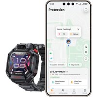 Детские умные часы Huawei Watch Kids X1 Pro (черный, с черным ремешком, международная версия) - Превью изображения №6 — Интернет-магазин 7 дней