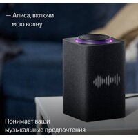 Умная колонка Яндекс Станция Макс (с хабом умного дома Zigbee, черный) - Превью изображения №9 — Интернет-магазин 7 дней