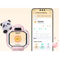 Детские умные часы Huawei Watch Kids X1 (розовый, с розовым ремешком, международная версия) - Превью изображения №7 — Интернет-магазин 7 дней