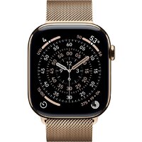 Умные часы Apple Watch Series 11 LTE 46 мм (титановый корпус, золотистый/золотистый, миланская петля M/L) - Превью изображения №2 — Интернет-магазин 7 дней
