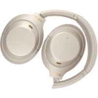 Наушники Sony WH-1000XM4 (бежевый) - Превью изображения №7 — Интернет-магазин 7 дней