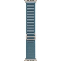 Умные часы Apple Watch Ultra 3 LTE 49 мм (титановый корпус, природный/голубой, текстильный ремешок размера L) - Превью изображения №3 — Интернет-магазин 7 дней