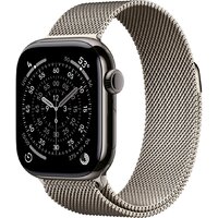 Apple Watch Series 11 LTE 46 мм (титановый корпус, природный/природный, миланская петля M/L)