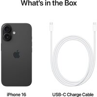 Телефон Apple iPhone 16 256GB (черный) - Превью изображения №7 — Интернет-магазин 7 дней